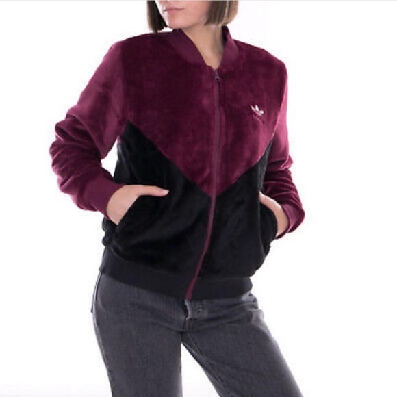 adidas Jackets & Blazers - adidas Originals CLRDO Sherpa Track Zip Jacket